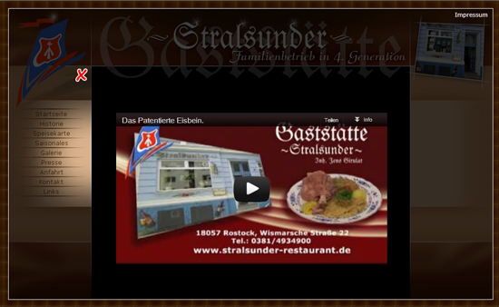 Gaststätte Stralsunder TV-Spot